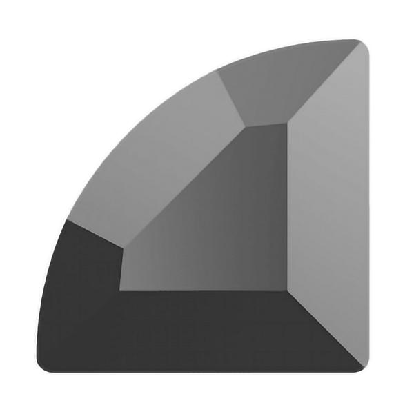 Swarovski Hotfix Crystals 2715 6 mm Jet Hematite M HF