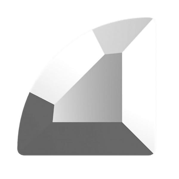 Swarovski Hotfix Crystals 2715 4 mm Crystal Light Chrome M HF