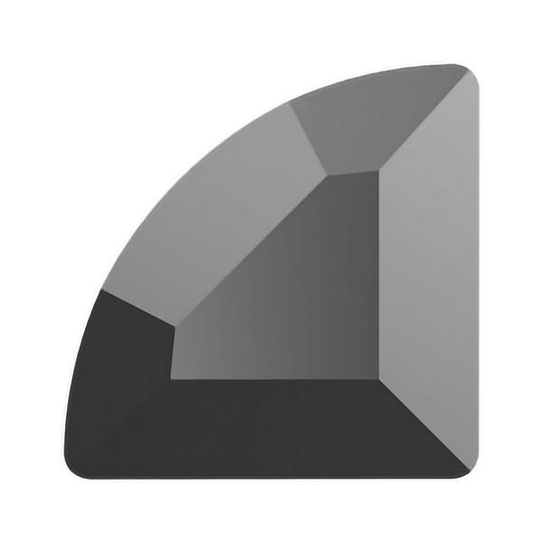 Swarovski Hotfix Crystals 2715 3 mm Jet Hematite M HF