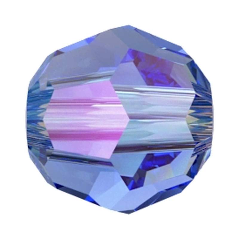 Swarovski Crystal Beads 5000 4 mm Sapphire Shimmer 2X