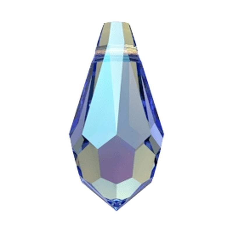 Swarovski Crystal Pendants 6000 11 x 5,5 mm Sapphire Shimmer
