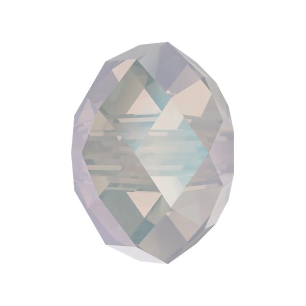 Swarovski Crystal Beads 5040 6 mm White Opal Shimmer 2X