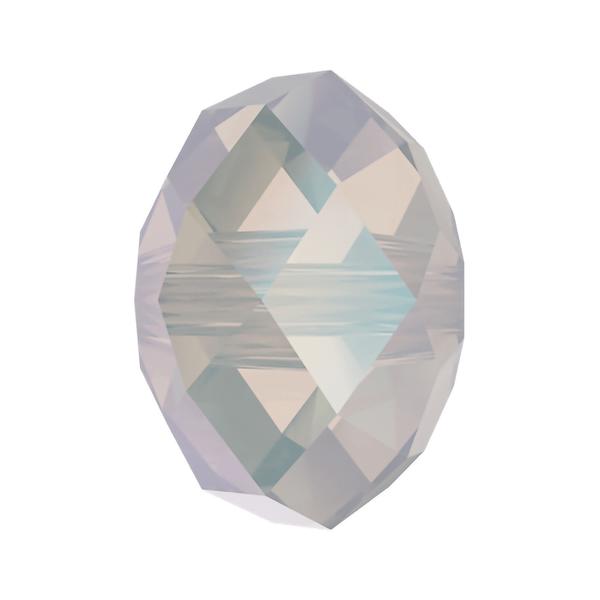 Swarovski Crystal Beads 5040 8 mm White Opal Shimmer 2X
