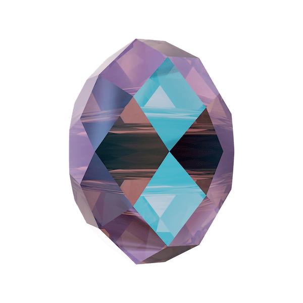 Swarovski Crystal Beads 5040 4 mm Amethyst Shimmer 2X