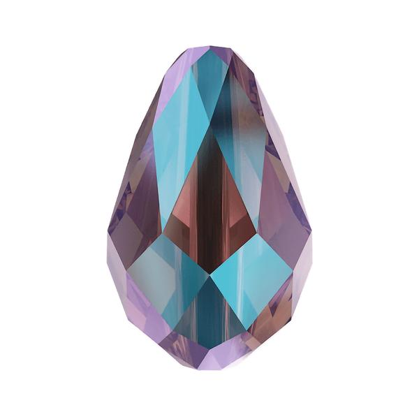 Swarovski Crystal Beads 5500 9 x 6 mm Amethyst Shimmer 2X