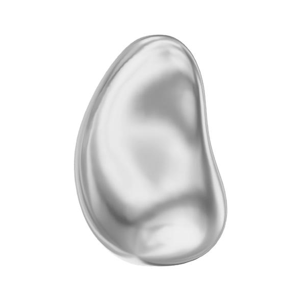Swarovski Crystal Pearls 5843 16 mm Crystal Light Grey Pearl
