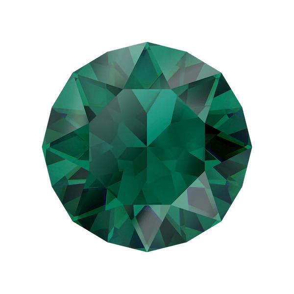 Swarovski Round Stones 1088 pp 31 Emerald Ignite
