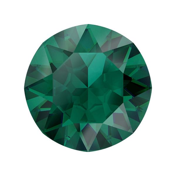 Swarovski Round Stones 1088 ss 39 Emerald Ignite