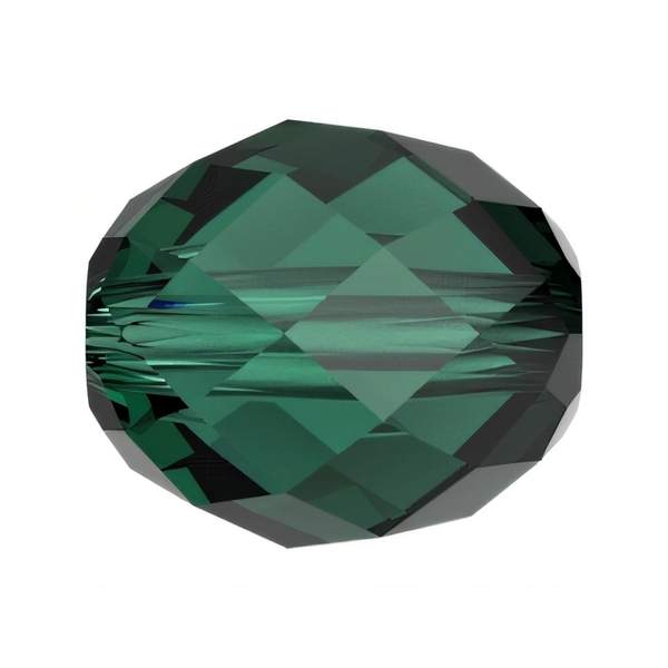 Swarovski Crystal Beads 5044 7 x 6 mm Emerald
