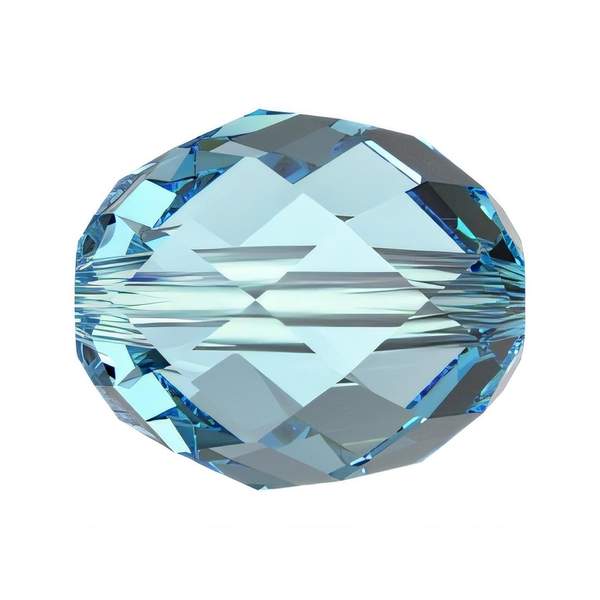 Swarovski Crystal Beads 5044 9,5 x 8 mm Aquamarine