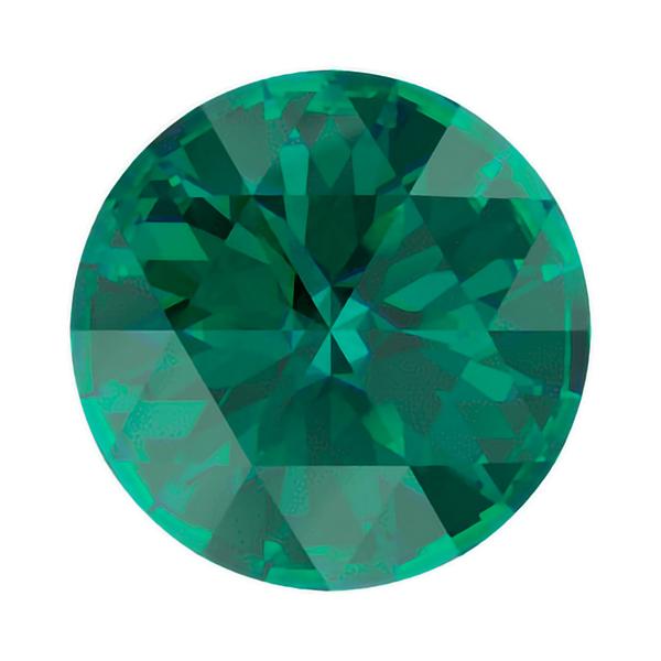 Swarovski Round Stones 1401 8 mm Emerald Ignite