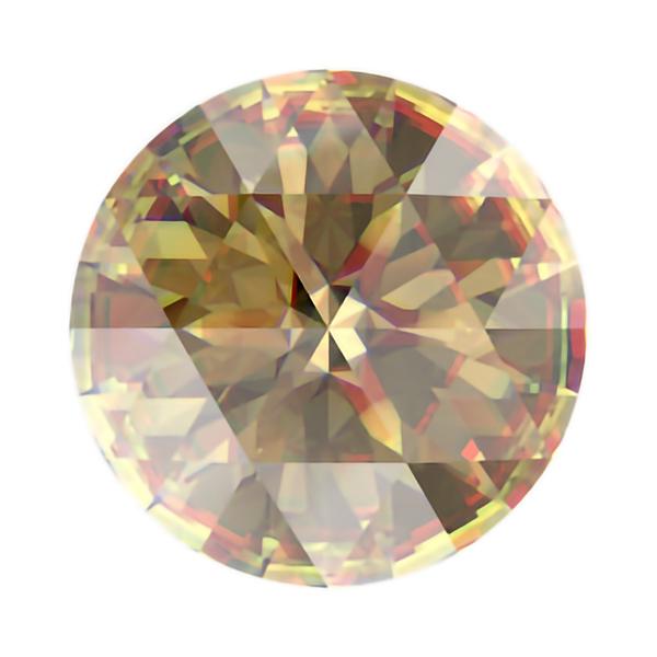 Swarovski Round Stones 1401 8 mm Light Colorado Topaz Ignite