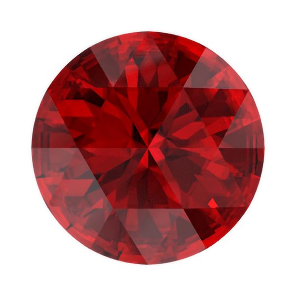 Swarovski Round Stones 1401 8 mm Scarlet Ignite