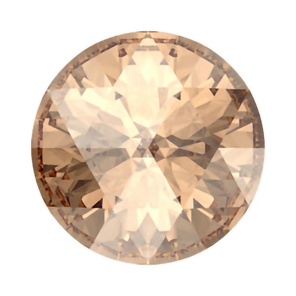 Swarovski Round Stones 1401 10 mm Crystal Golden Shadow F