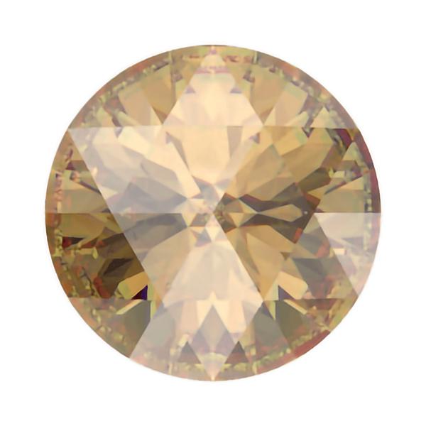 Swarovski Round Stones 1401 10 mm Light Colorado Topaz F
