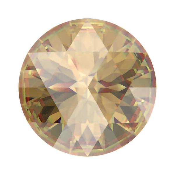 Swarovski Round Stones 1401 10 mm Light Colorado Topaz Ignite