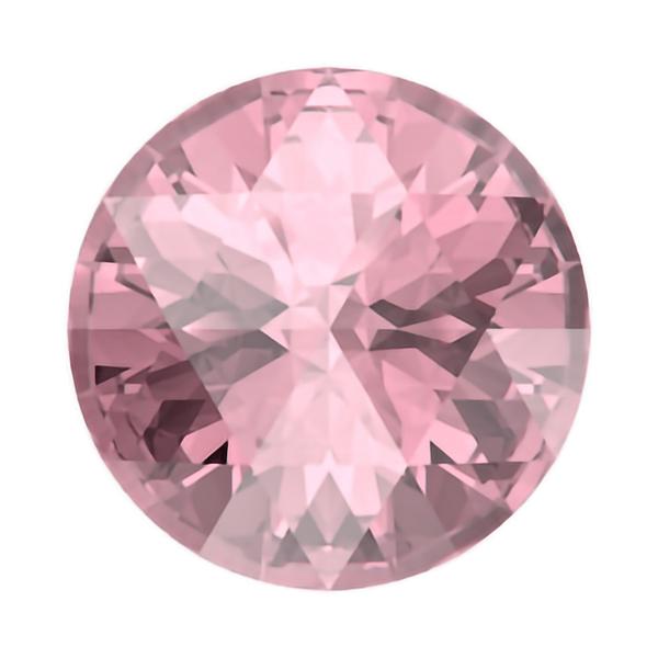 Swarovski Round Stones 1401 11,8 mm Light Rose Ignite