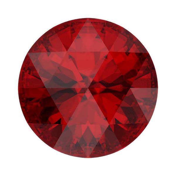 Swarovski Round Stones 1401 11,8 mm Scarlet F