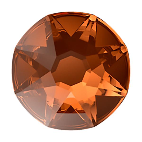 Swarovski Flatback Crystals 2088 ss 12 Smoked Amber F