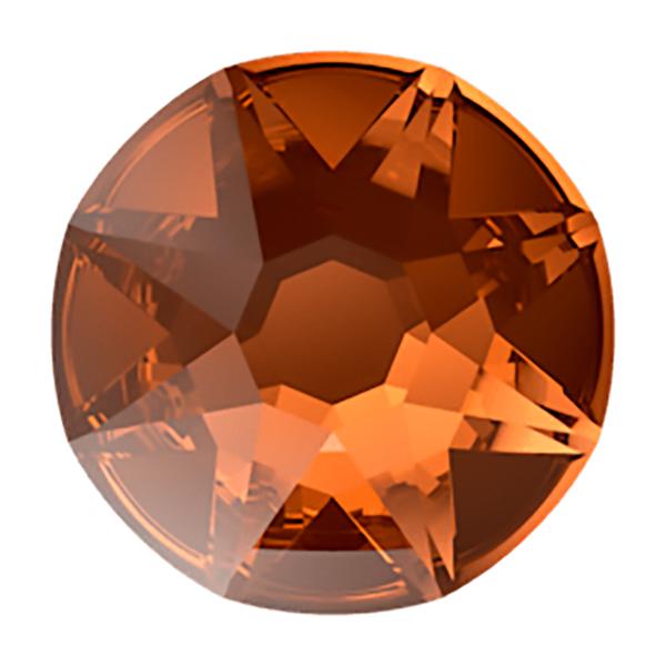 Swarovski Flatback Crystals 2088 ss 16 Smoked Amber F