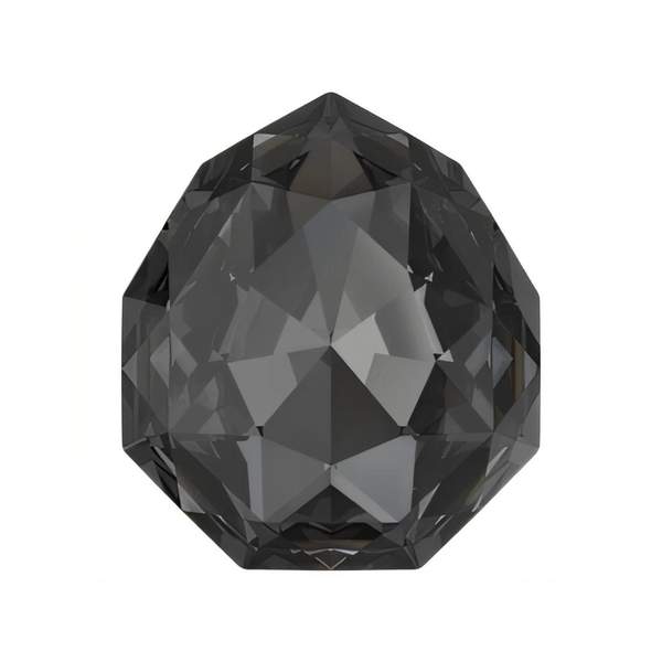 Swarovski Fancy Stones 4329 10 x 8,7 mm Crystal Silver Night