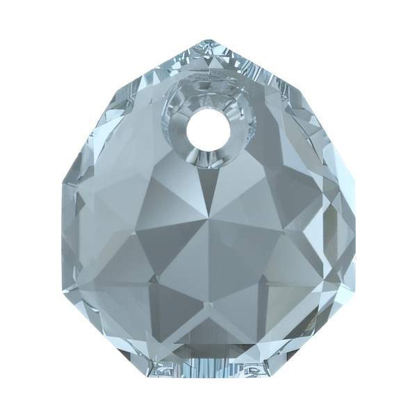 Swarovski Crystal Pendants 6436 9 mm Aquamarine