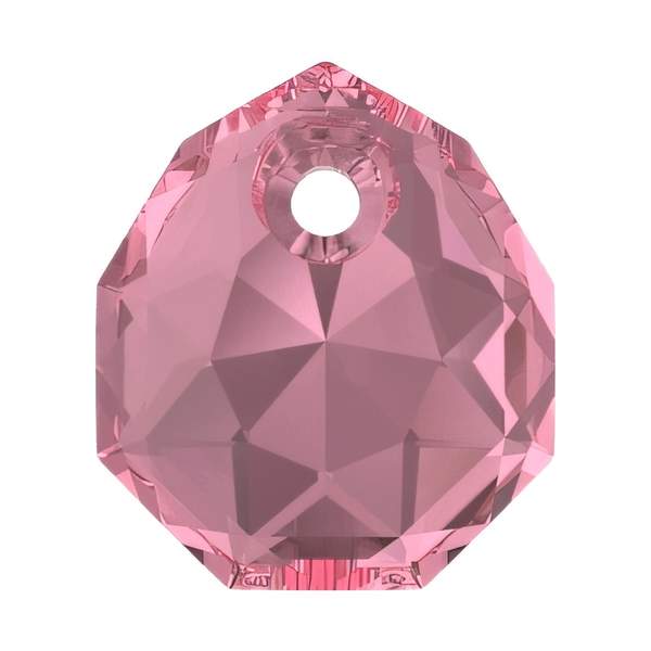 Swarovski Crystal Pendants 6436 9 mm Rose