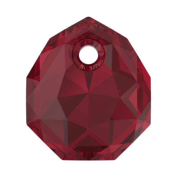 Swarovski Crystal Pendants 6436 9 mm Siam