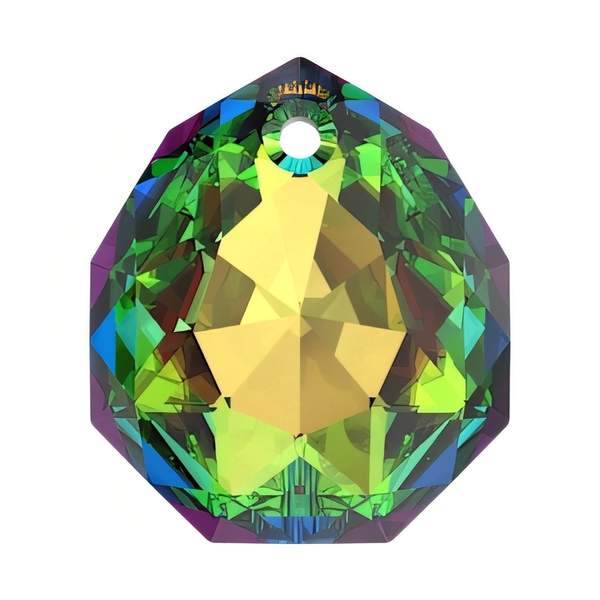 Swarovski Crystal Pendants 6436 16 mm Crystal Vitrail Medium P