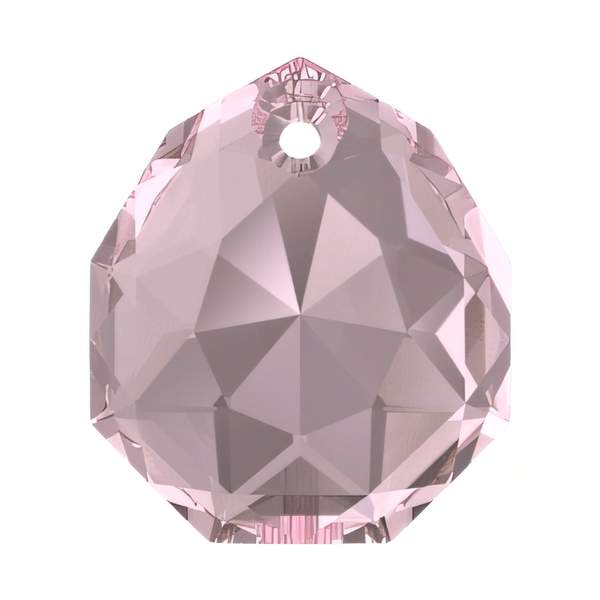 Swarovski Crystal Pendants 6436 16 mm Light Rose