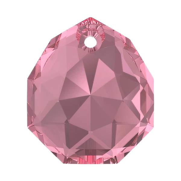 Swarovski Crystal Pendants 6436 16 mm Rose