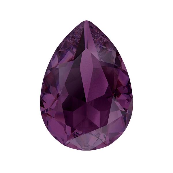Swarovski Fancy Stones 4320 14 x 10 mm Amethyst Ignite