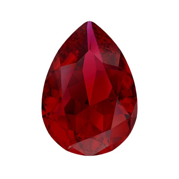 Swarovski Fancy Stones 4320 14 x 10 mm Scarlet Ignite