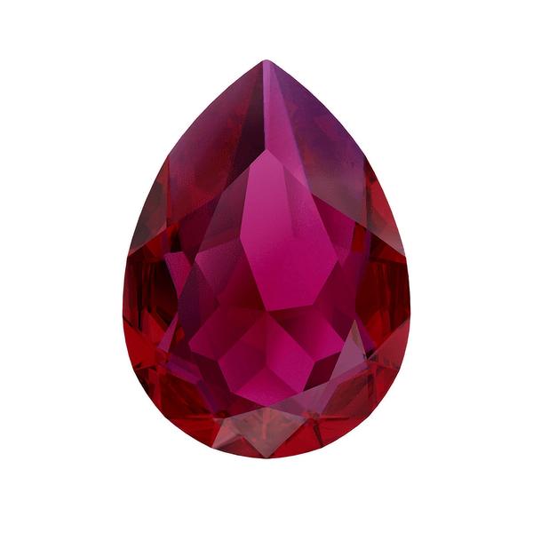 Swarovski Fancy Stones 4320 18 x 13 mm Scarlet Ignite