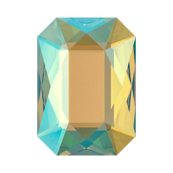 Swarovski Flatback Crystals 2602 14 x 10 mm Light Topaz Shimmer F