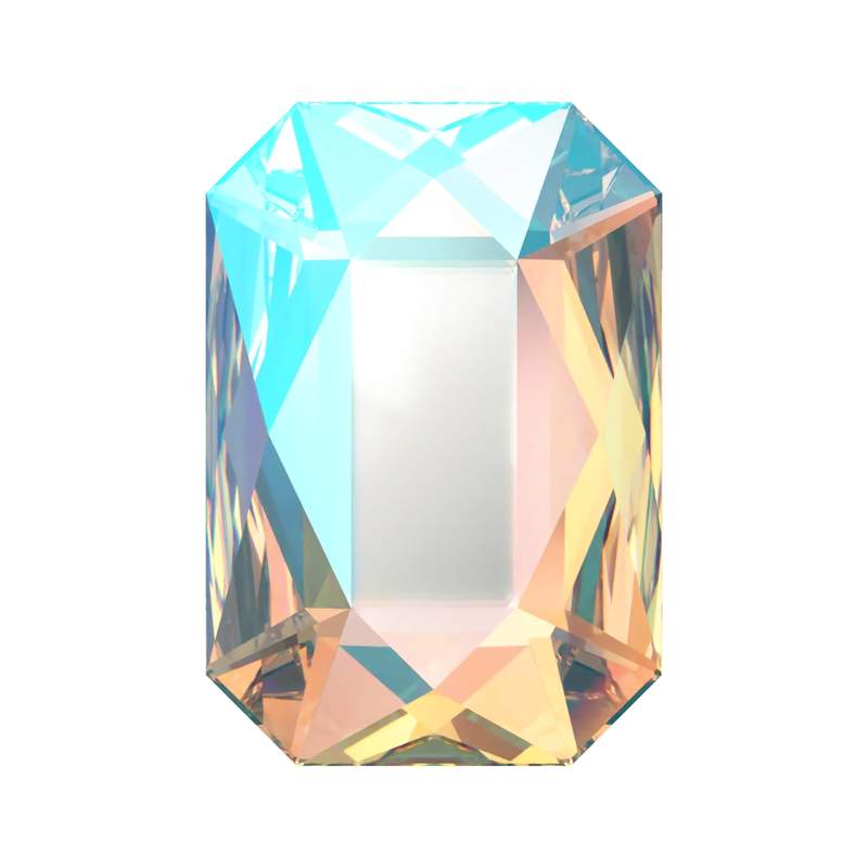 Swarovski Flatback Crystals 2602 8 x 5,5 mm Crystal Shimmer F