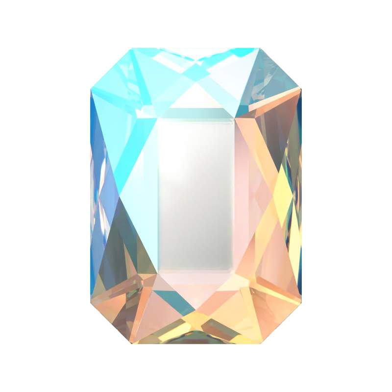 Swarovski Flatback Crystals 2602 14 x 10 mm Crystal Shimmer F