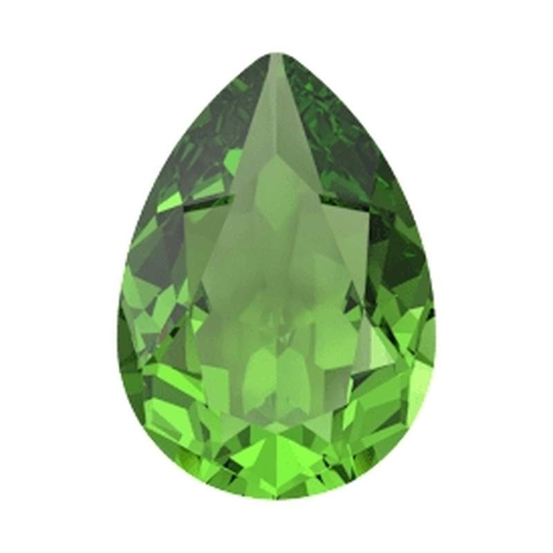 Swarovski Fancy Stones 4320 14 x 10 mm Fern Green Ignite