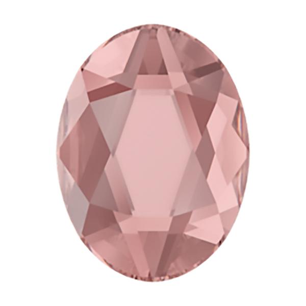 Swarovski Flatback Crystals 2603 4 x 3 mm Vintage Rose F