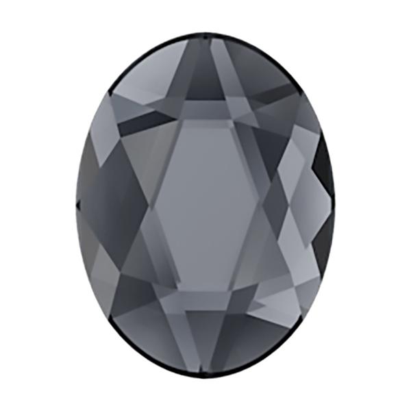 Swarovski Flatback Crystals 2603 4 x 3 mm Graphite F
