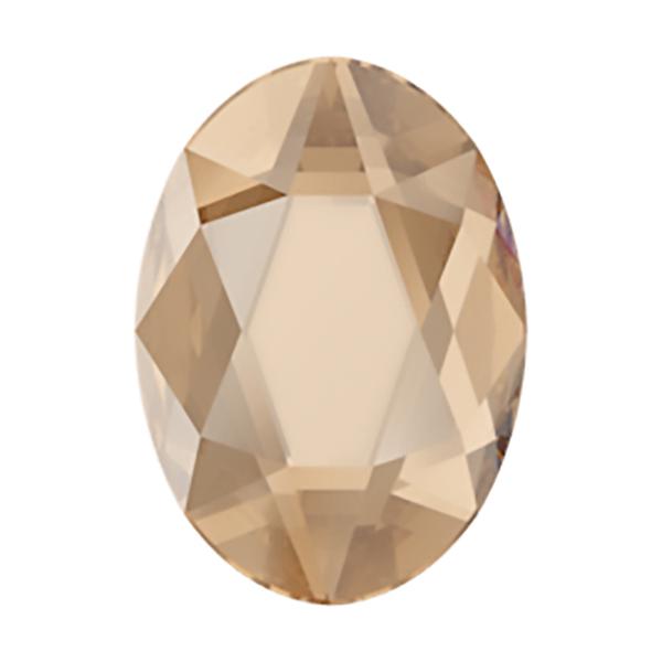 Swarovski Hotfix Crystals 2603 8 x 6 mm Crystal Golden Shadow M HF