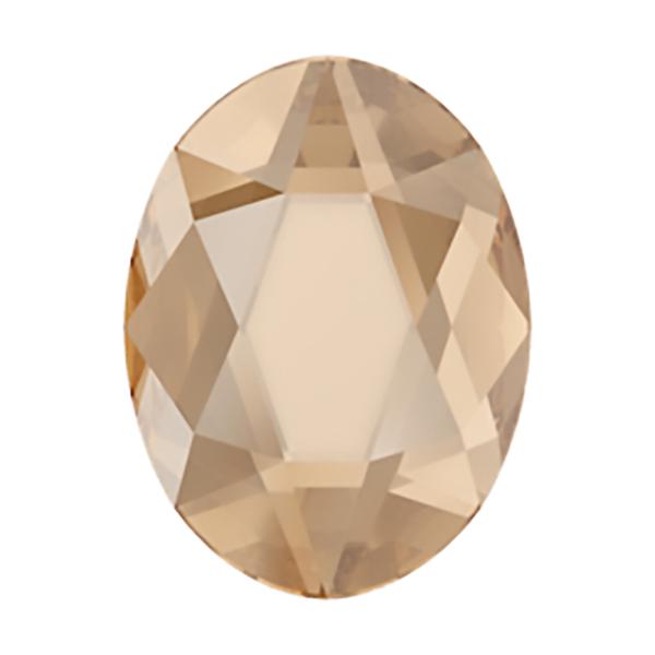 Swarovski Hotfix Crystals 2603 14 x 10 mm Crystal Golden Shadow M HF