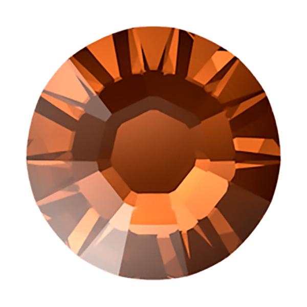 Swarovski Hotfix Crystals 2038 ss 8 Smoked Amber A HF