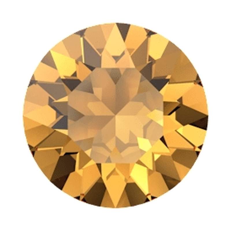 Swarovski Round Stones 1088 ss 34 Topaz Ignite