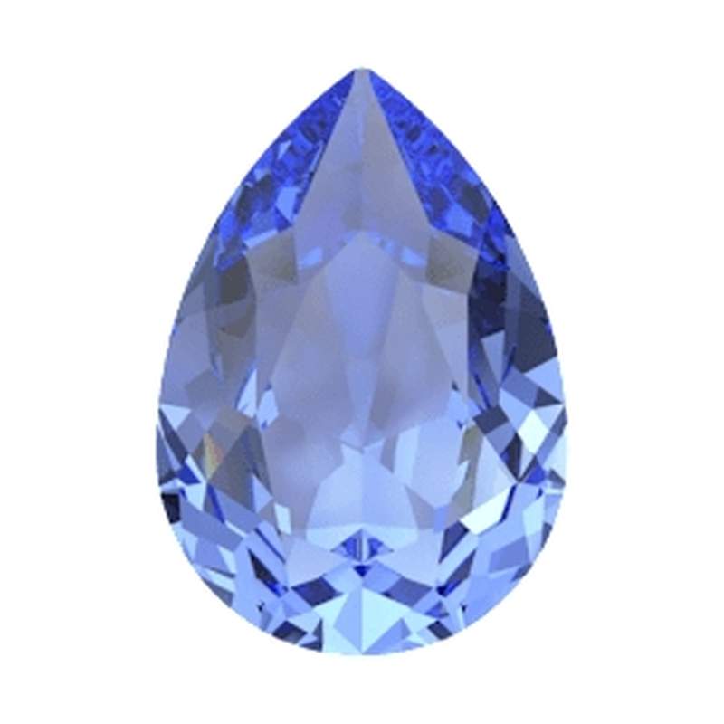 Swarovski Fancy Stones 4320 10 x 7 mm Sapphire Ignite