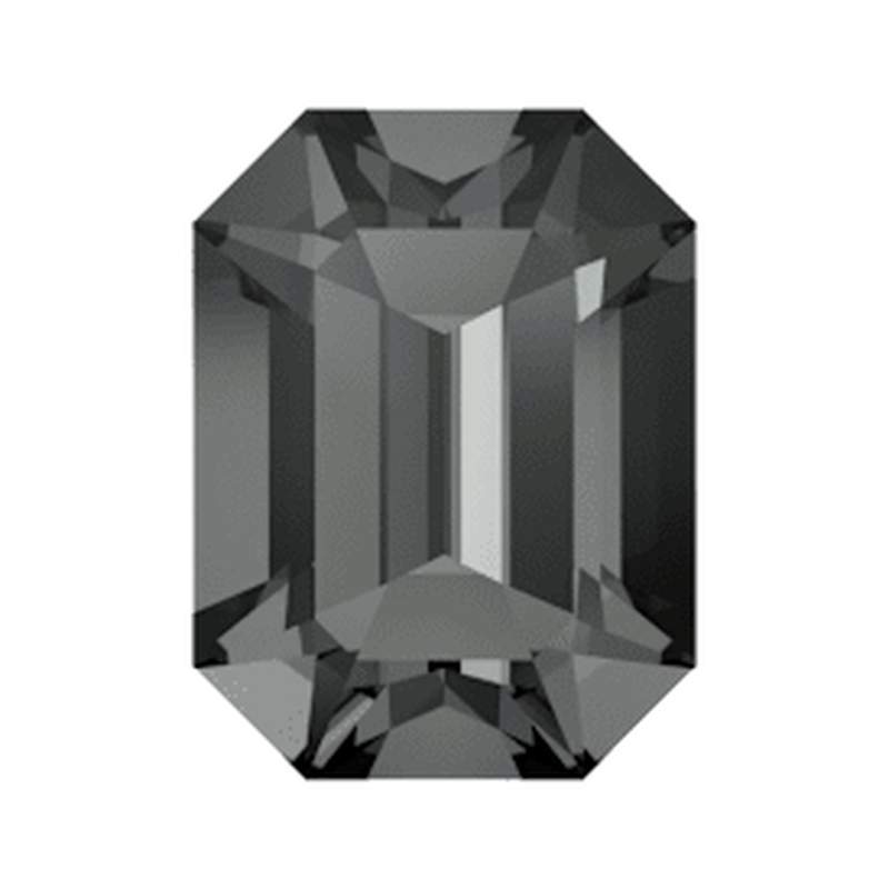 Swarovski Fancy Stones 4600 8 x 6 mm Crystal Silver Night
