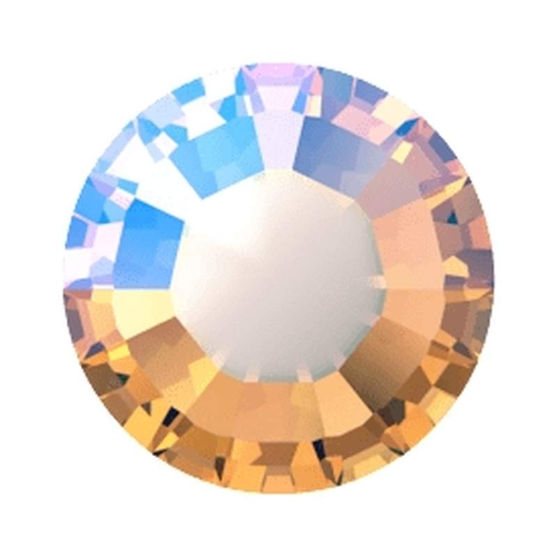 Swarovski Hotfix Crystals 2038 ss 6 Vintage Rose Shimmer A HF