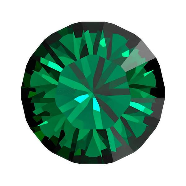Swarovski Round Stones 1028 pp 9 Majestic Green F
