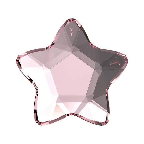 Swarovski Hotfix Crystals 2754 6 mm Light Rose M HF