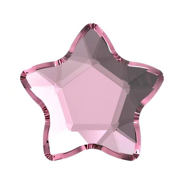 Swarovski Flatback Crystals 2754 4 mm Rose F